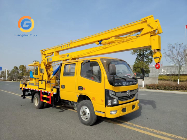 Dongfeng Double Row 20 Meter Folding Arm Aerial Work Platform