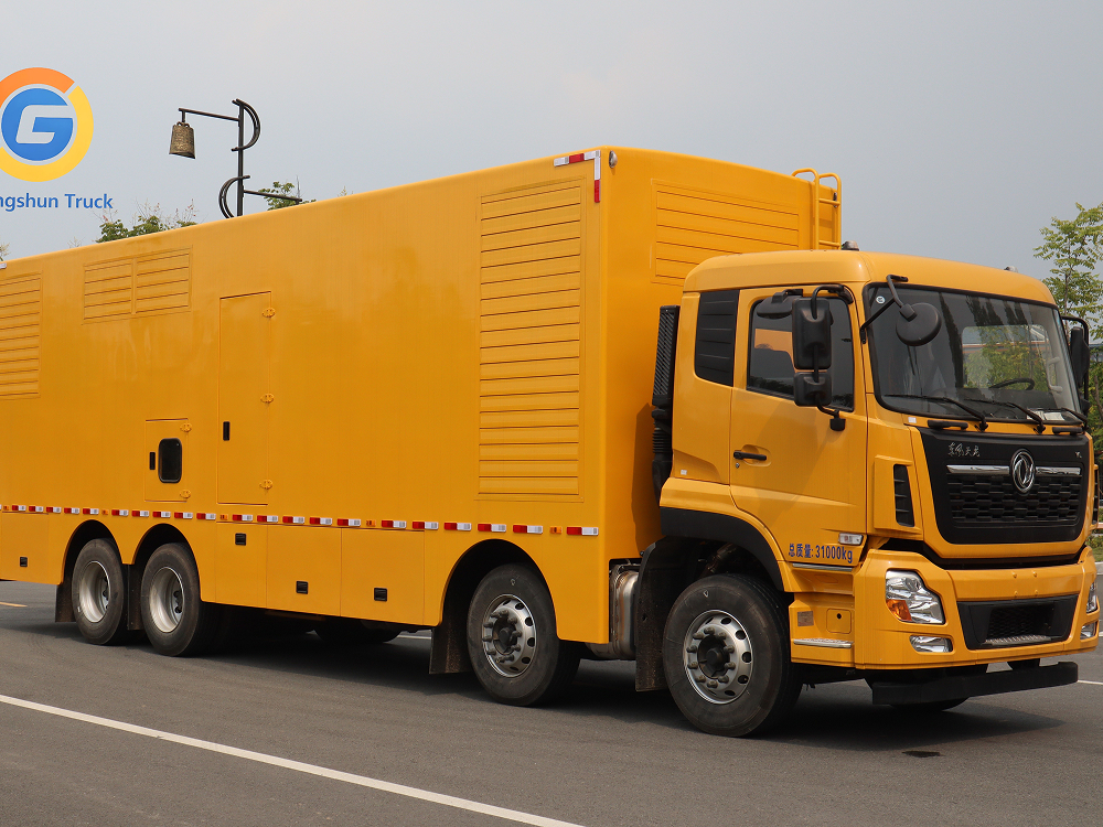 Product 4- Dongfeng Tianlong 8X4 1000kw Power Supply Vehicle