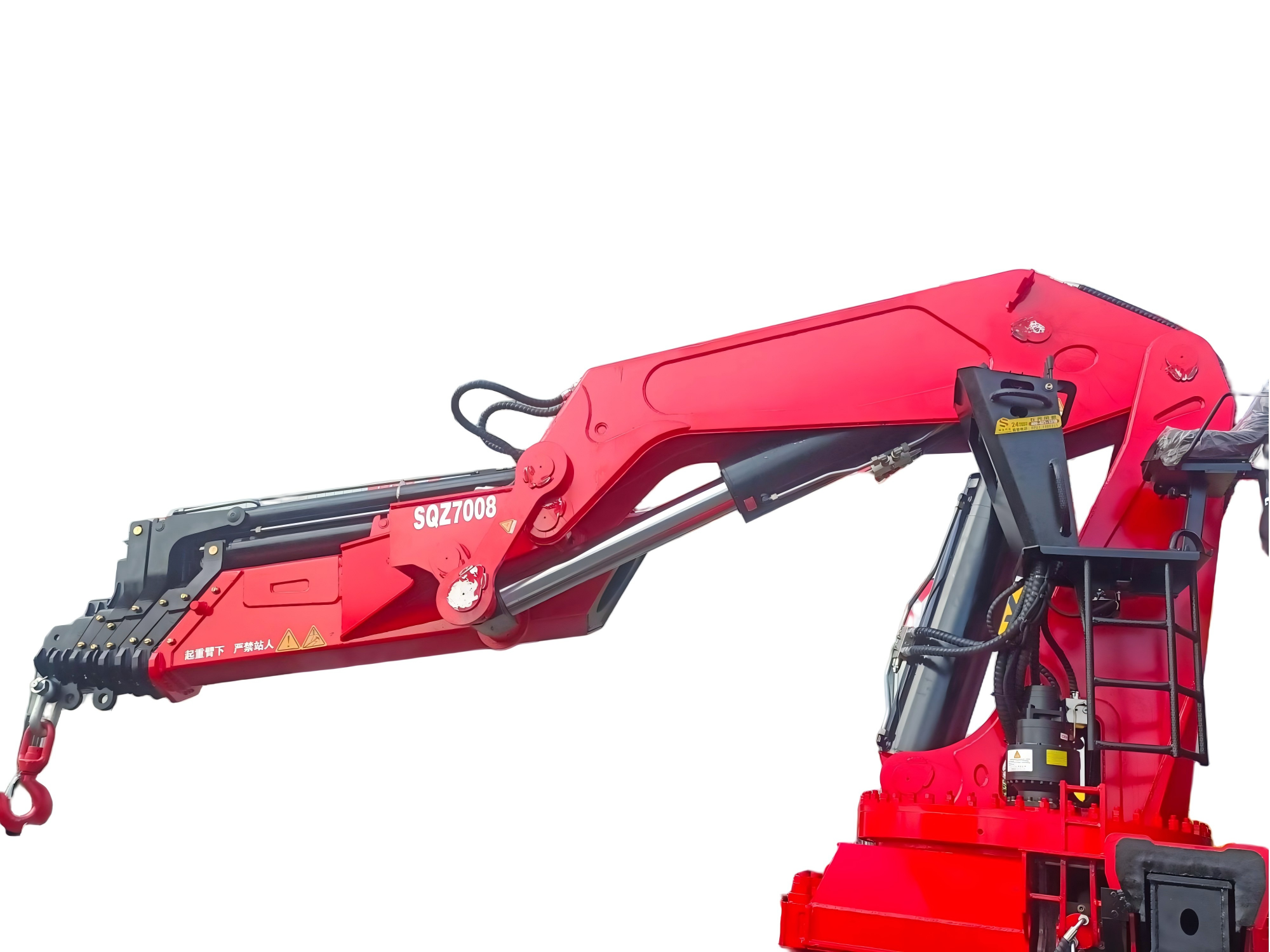 Guangshun 35Ton 8Section Crane 