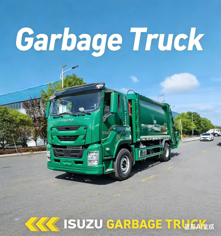 ISUZU GIGA 4X2 12CBM Compressed Garbage Truck