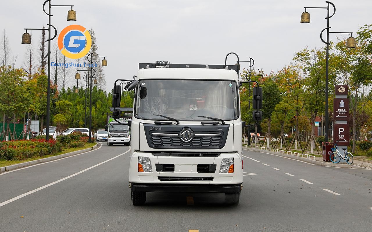 Dongfeng Tianjing 4X2 14CBM Compressed Garbage Truck 