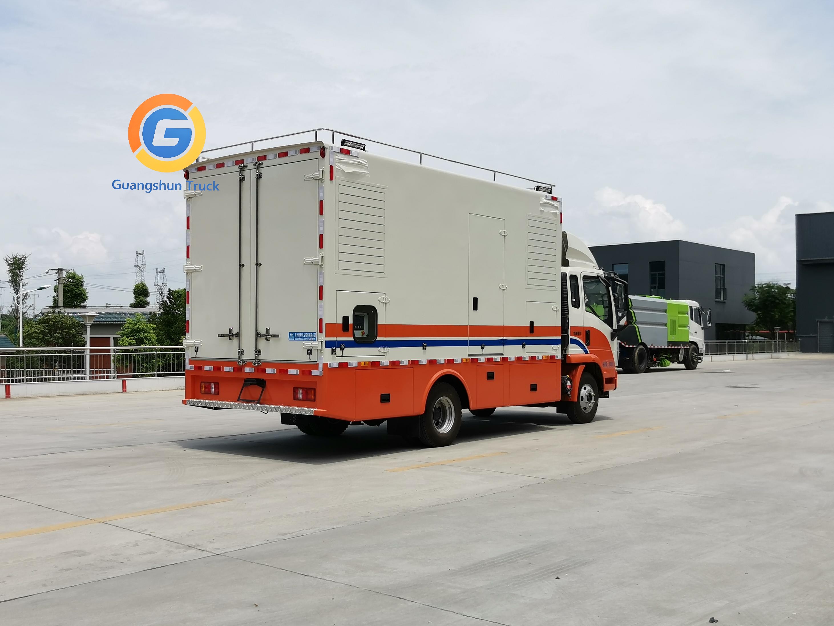 HOWO 4X2 Power Supply Vehicle