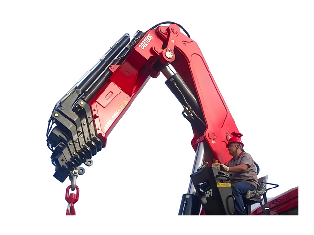 Guangshun 35Ton 8Section Crane 