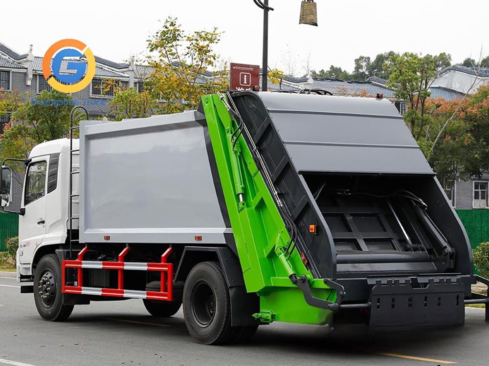 Dongfeng 4X2 14cbm Compressed Garbage Truck