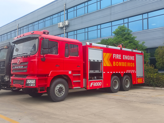 Shacman F3000 6X4 Fire Fighting Truck