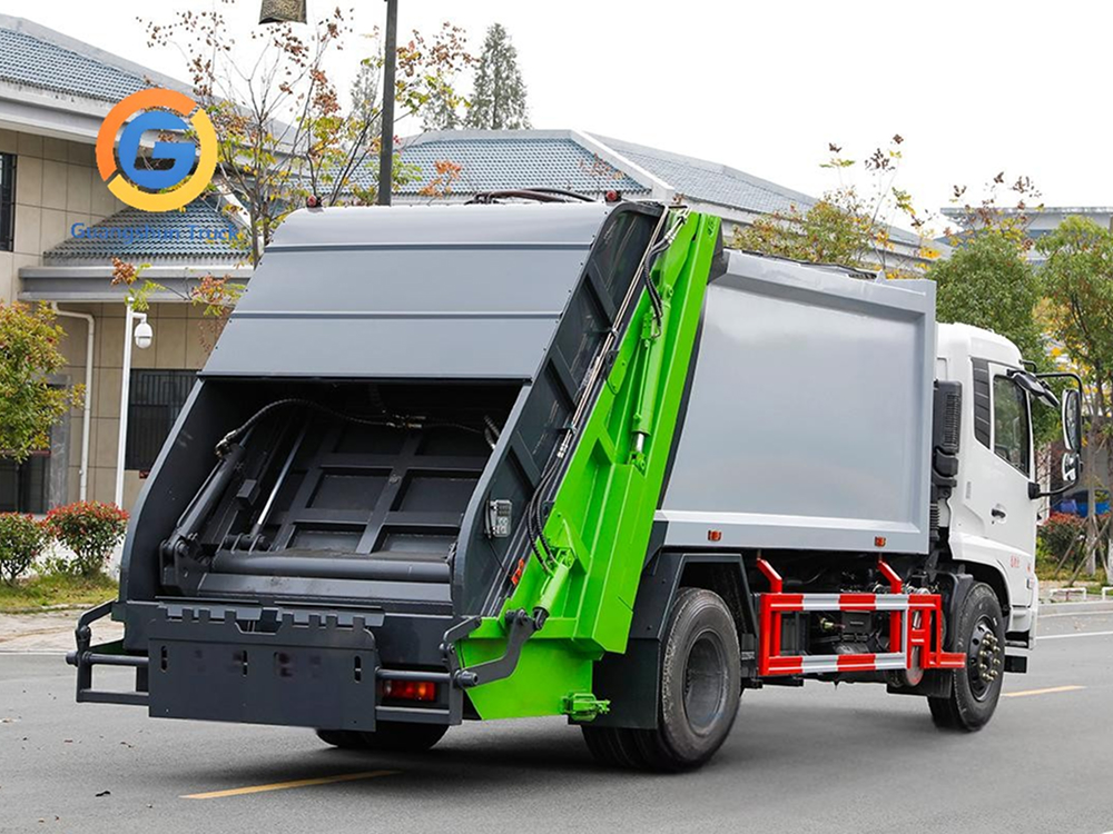 Dongfeng 4X2 14cbm Compressed Garbage Truck