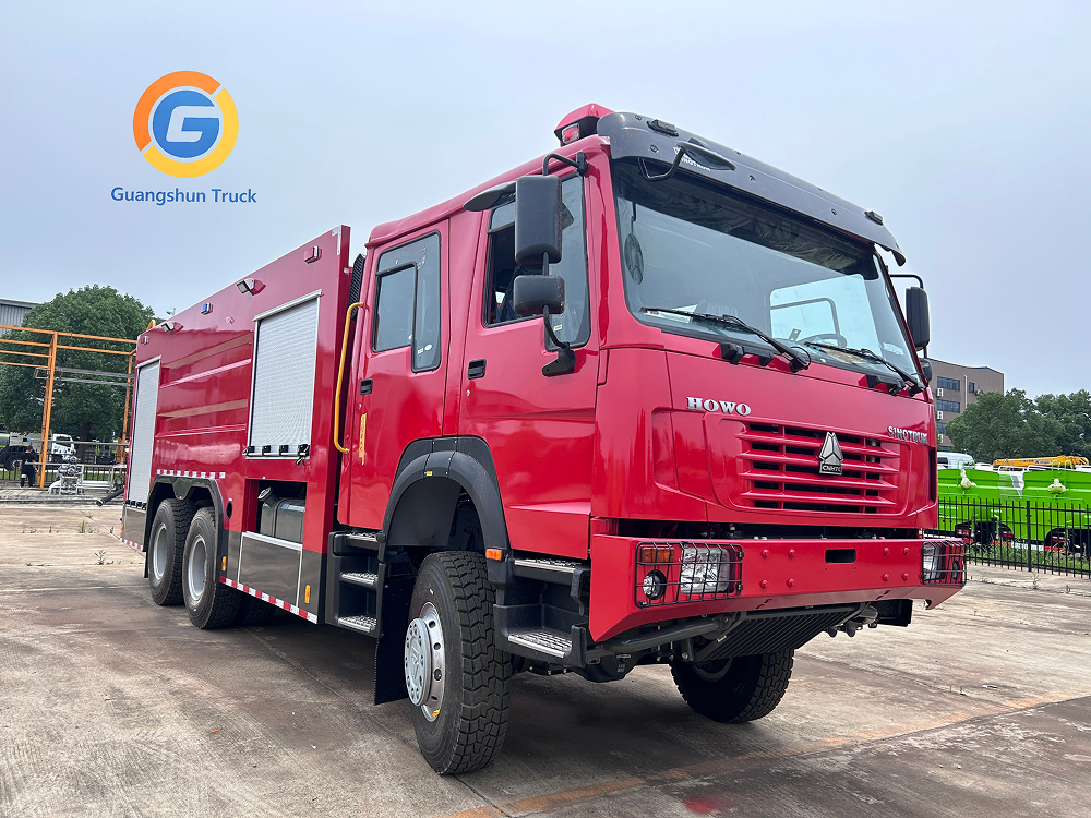 HOWO 6X6 Fire Truck