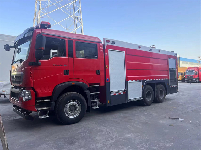  HOWO 6X4 16Ton Fire Engine Truck